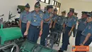 Citizen6, Surabaya: Kobangdikal Laksda TNI Djoko Teguh Wahojo melakukan Sidak sekaligus safari Ramadan ke satker  Sekolah Tinggi Teknologi Angkatan Laut, pada Senin (13/8). (Pengirim: Penkobangdikal).