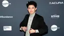 Rich Brian menghadiri pemutaran perdana film Jamojaya saat Sundance Film Festival 2023 di Eccles Theatre, Park City, Utah, Amerika Serikat, 22 Januari 2023. Rapper muda asal Indonesia itu didapuk menjadi pemeran utama dalam film musikal berjudul Jamojaya. (Photo by Charles Sykes/Invision/AP)