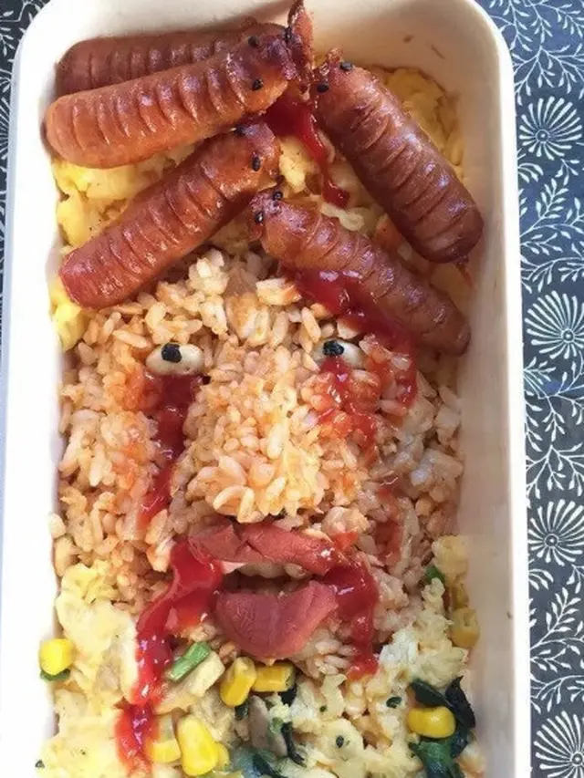 bekal makanan seram