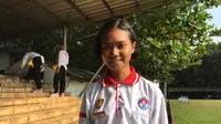 Calon Paskibraka Nasional 2017 perwakilan Maluku Gabriela Saimima. (Liputan6.com/Lizsa Egeham)