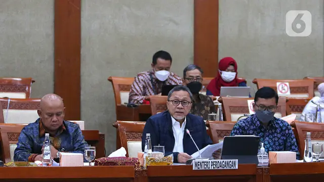 Raker dengan Komisi VI DPR, Mendag Zulkifli Hasan Tunjukkan Minyakita