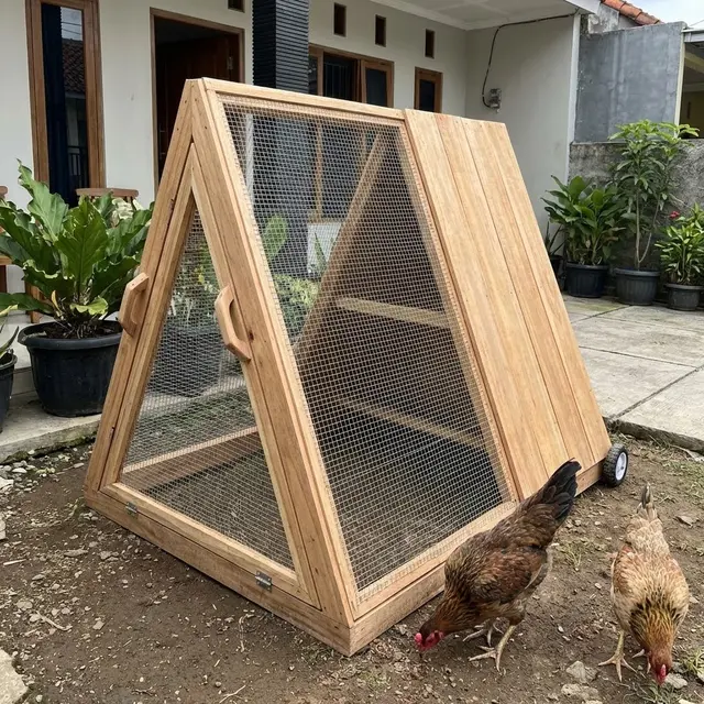 Kandang Ayam Model A-Frame (Gemini AI)