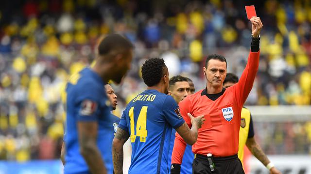 Foto: Beberapa Kali Diuntungkan VAR, Brasil Diimbangi Ekuador di Kualifikasi Piala Dunia 2022 Zona Conmebol