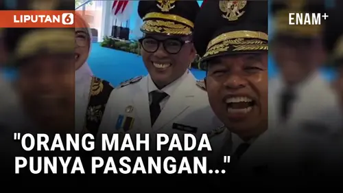 VIDEO: Dedi Mulyadi Ngeledek Kepala Daerah yang Bawa Pasangan