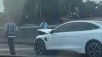 Kecelakaan Libatkan 3 Mobil di Tol Bintaro-Serpong, Polisi Pastikan Tak Ada Korban