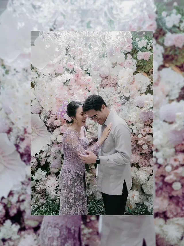 Potret lamaran Anggika Bolsterli dan Omar Armandiego (Sumber: Instagram/@anggikabolsterli)
