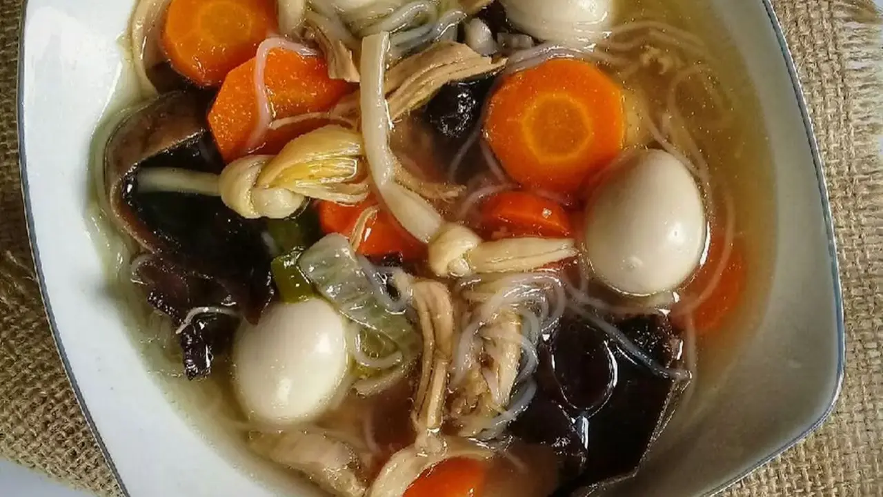 Sup Kimlo Telur Puyuh
