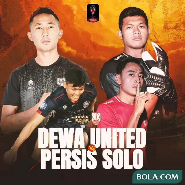 Piala Presiden 2022 - Duel Antarlini - Dewa United Vs Persis Solo