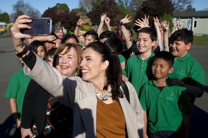 Jacinda Ardern, Pemimpin Partai Buruh Selandia Baru  (AP Photo/Mark Baker, File)