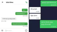 6 Chat Tanya Lokasi Ojek Online dan Penumpang Ini Bikin Senyum Sendiri /newdramaojol.id/