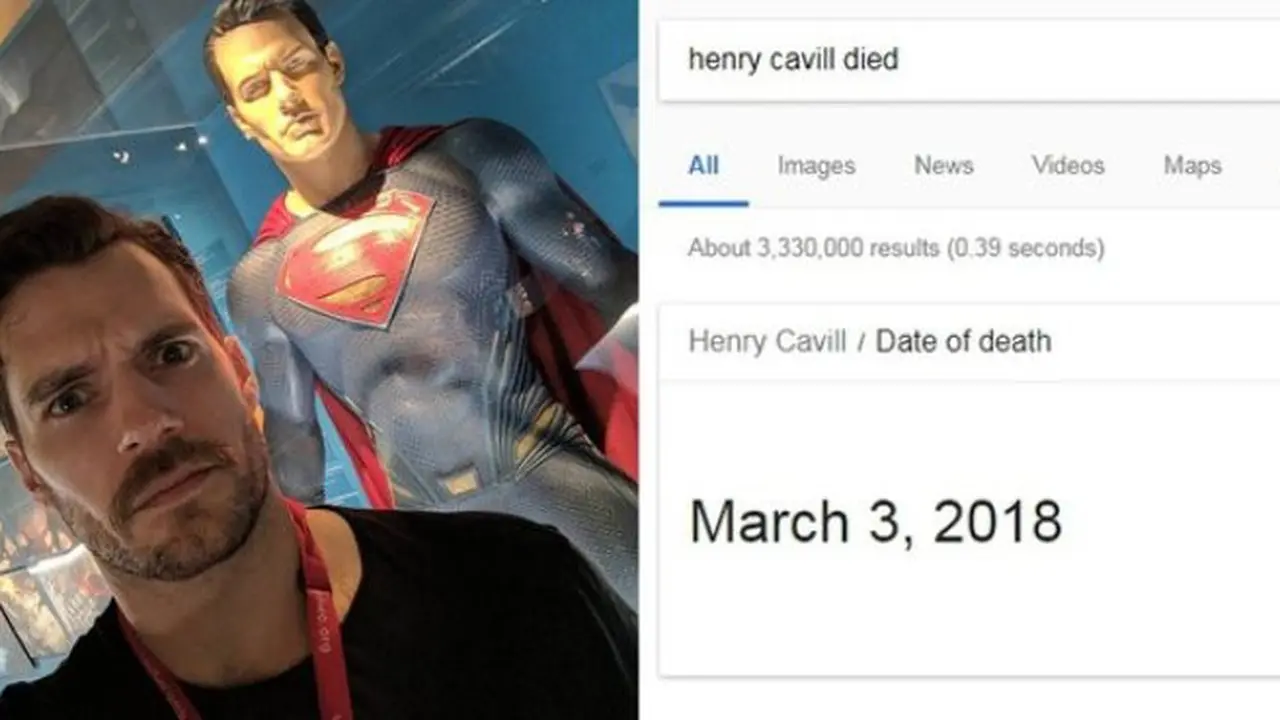 Henry Cavill dikabarkan meninggal dunia, ia merespon kabar hoax ini dengan sebuah unggahan instagram. (Foto: Instagram.com/henrycavill)