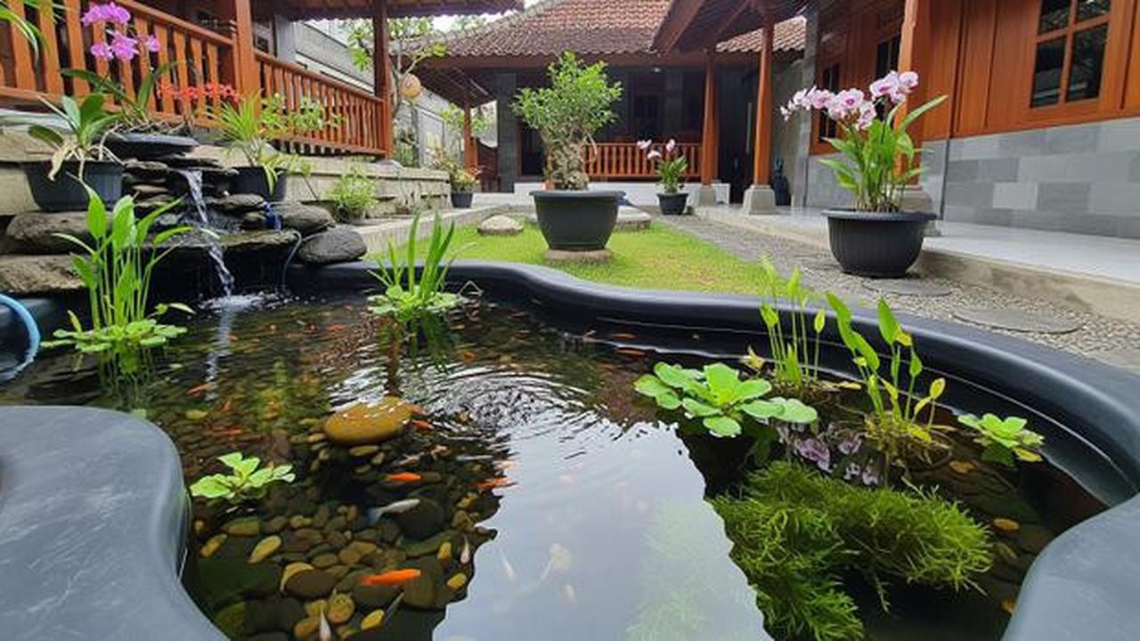 7 Model Kolam Ikan Dangkal yang Aman untuk Anak-anak dan Tetap Estetik