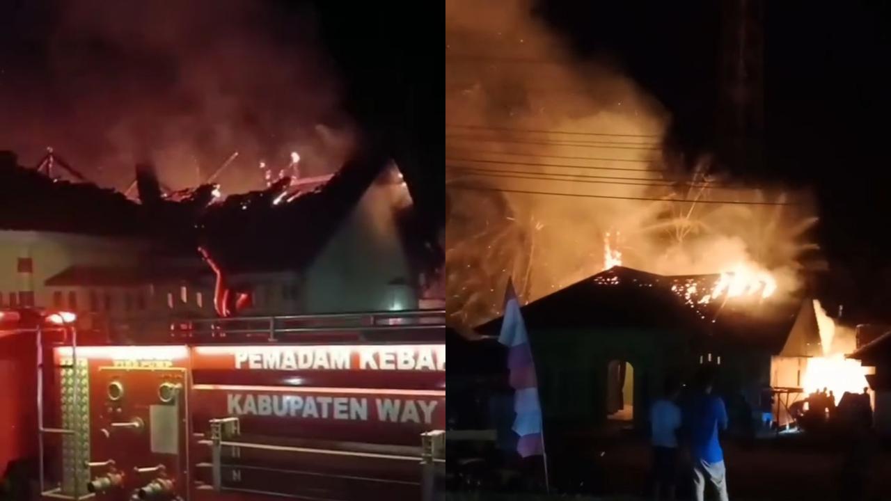 Viral Warga Usir Damkar Saat Kebakaran di Way Kanan, Ini Penjelasan Dinas