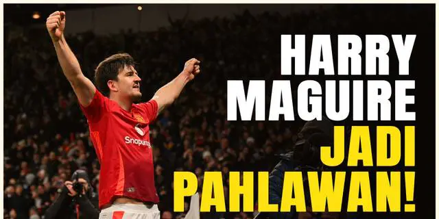 VIDEO: Harry Maguire Jadi Pahlawan, Bawa Manchester United Menang Comeback atas Leicester City