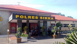 Kantor Polres Sikka (Liputan6.com/Ola Keda)