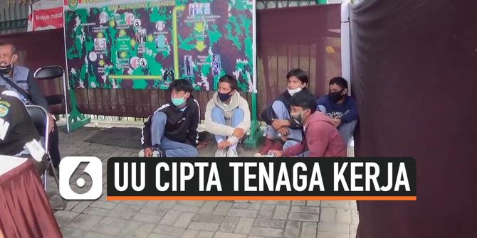 VIDEO: Petugas Gabungan Tangkap Pelajar Bogor yang akan Demo ke Jakarta