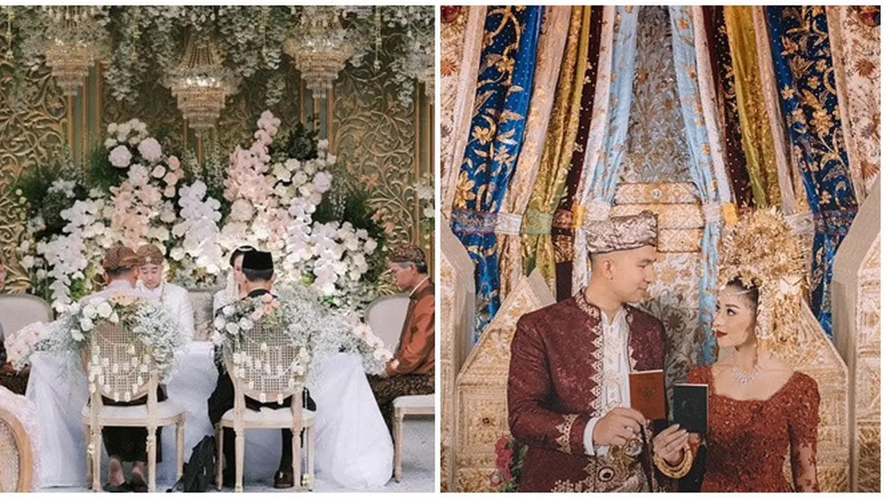 6 Artis yang Gelar Pernikahan di Rumah, Penuh Khidmat Bersama Keluarga