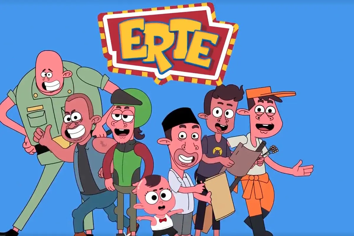 Saksikan Kartun Lucu ERTE Episode 1. sumberfoto: ERTE