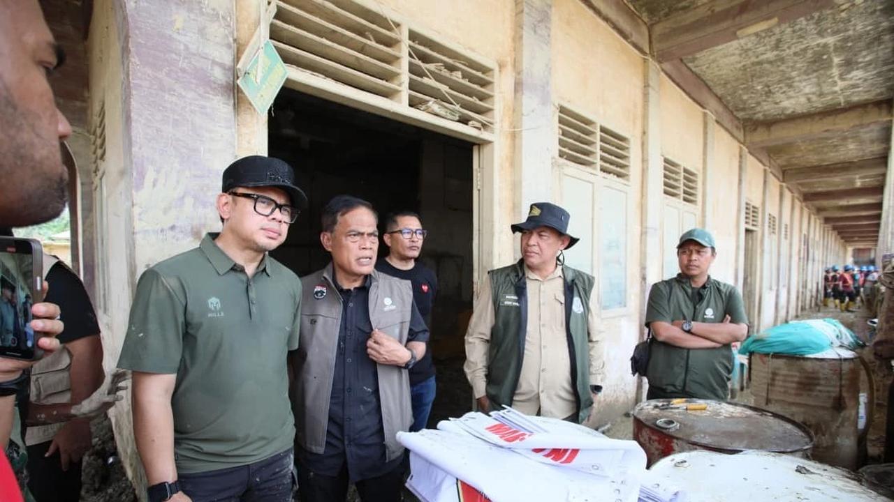 Wamendagri Bima Tinjau Aceh Tamiang