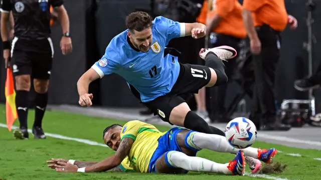 Mengejutkan, Uruguay Depak Brasil dari Copa America 2024