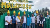 Rombongan Kementerian Pariwisata dan Ekonomi Kreatif (Kemenparekraf) menyambangi Desa Malangga, Kabupaten Toli Toli, Sulawesi Tengah (Istimewa)