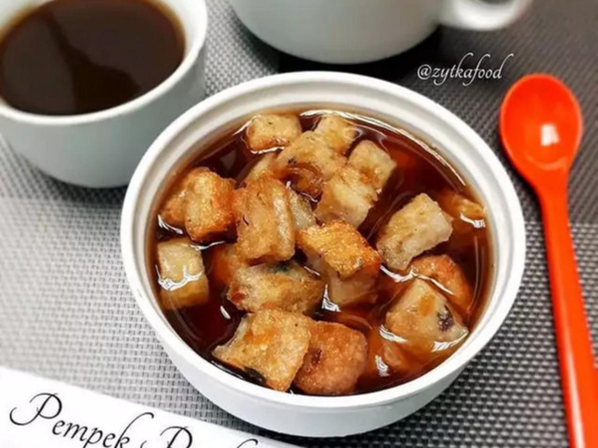 3. Pempek ikan patin dan putih telur<br>