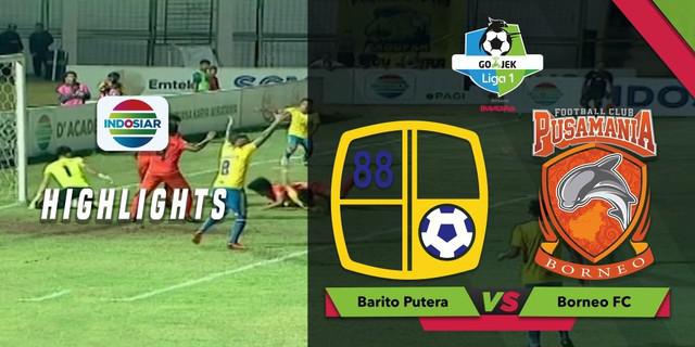 VIDEO: Aksi Spektakuler Kiper Borneo FC Lakukan Double Save