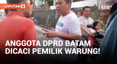 Anggota DPRD Batam, Udin P Sialoho, terlibat adu mulut dengan seorang pemilik kios dalam sebuah video yang viral di media sosial.