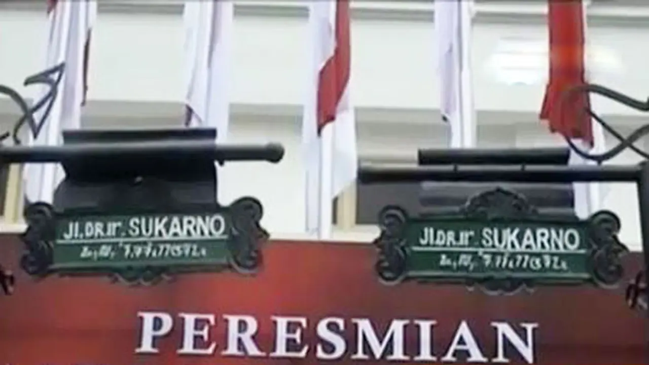 Hari Pahlawan, Ridwan Kamil Resmikan Jalan Dr Ir Sukarno