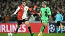 Adapun gol tunggal Feyenoord disarangkan Mats Wieffer (77'). (JOHN THYS / AFP)
