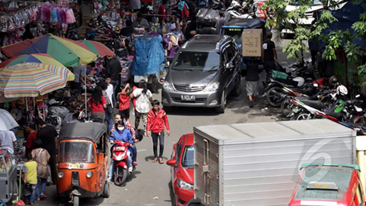 PKL dan Parkir Liar di Pasar Asemka akan Ditertibkan