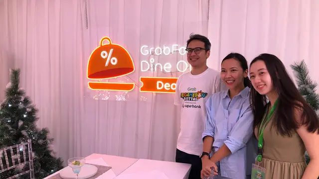 Sesi bincang-bincang terkait program Megahedon dari Grab di GBK