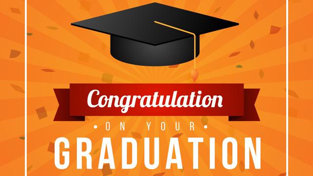 Ilustrasi ucapan wisuda, kelulusan, lulus