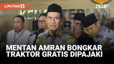 Menteri Pertanian Amran Sulaiman mendapat laporan adanya oknum yang mengaku Dirjen memberikan pajak pada bantuan traktor gratis. Mentan Amran mengatakan, oknum tersebut mematok pajak Rp600 juta hingga miliaran.