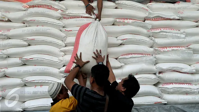 Harga Gula Pasir Naik - Bisnis Liputan6.com