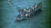 Kapal `Muntahkan` Imigran ke Laut, 30 Tewas 110 Selamat