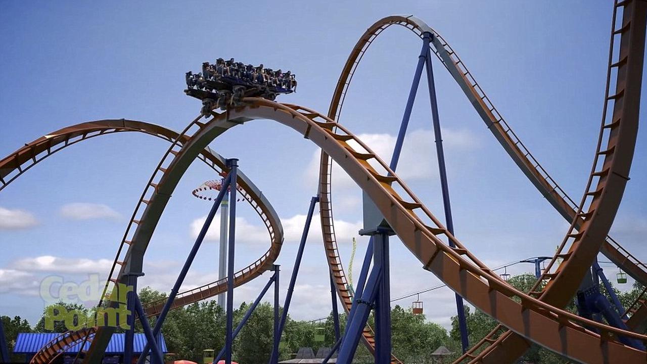 Valravn, roller coaster tertinggi di dunia yang ada di AS 