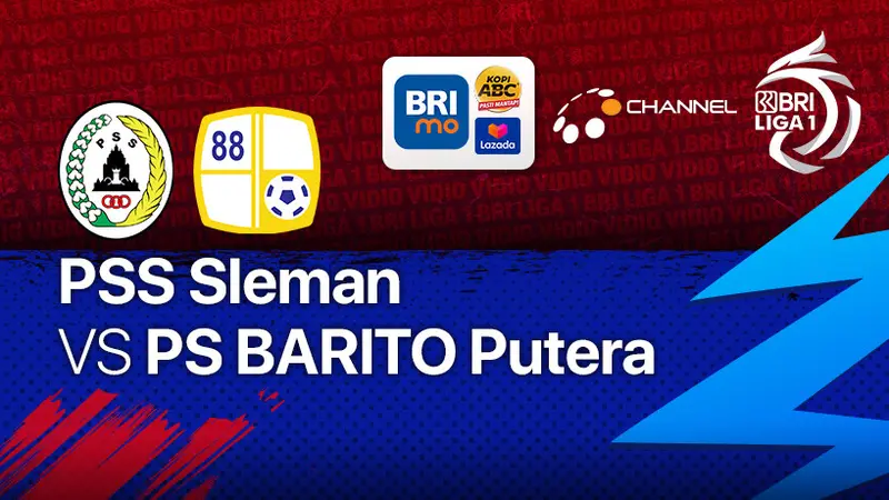 BRI Liga 1 Jumat, 15 Oktober 2021 : PSS Sleman vs PS Barito