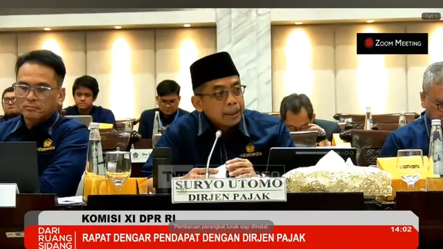 Penerimaan Pajak Baru 14,7%, Dirjen Pajak Pede Kejar Rp 2.189,3 Triliun