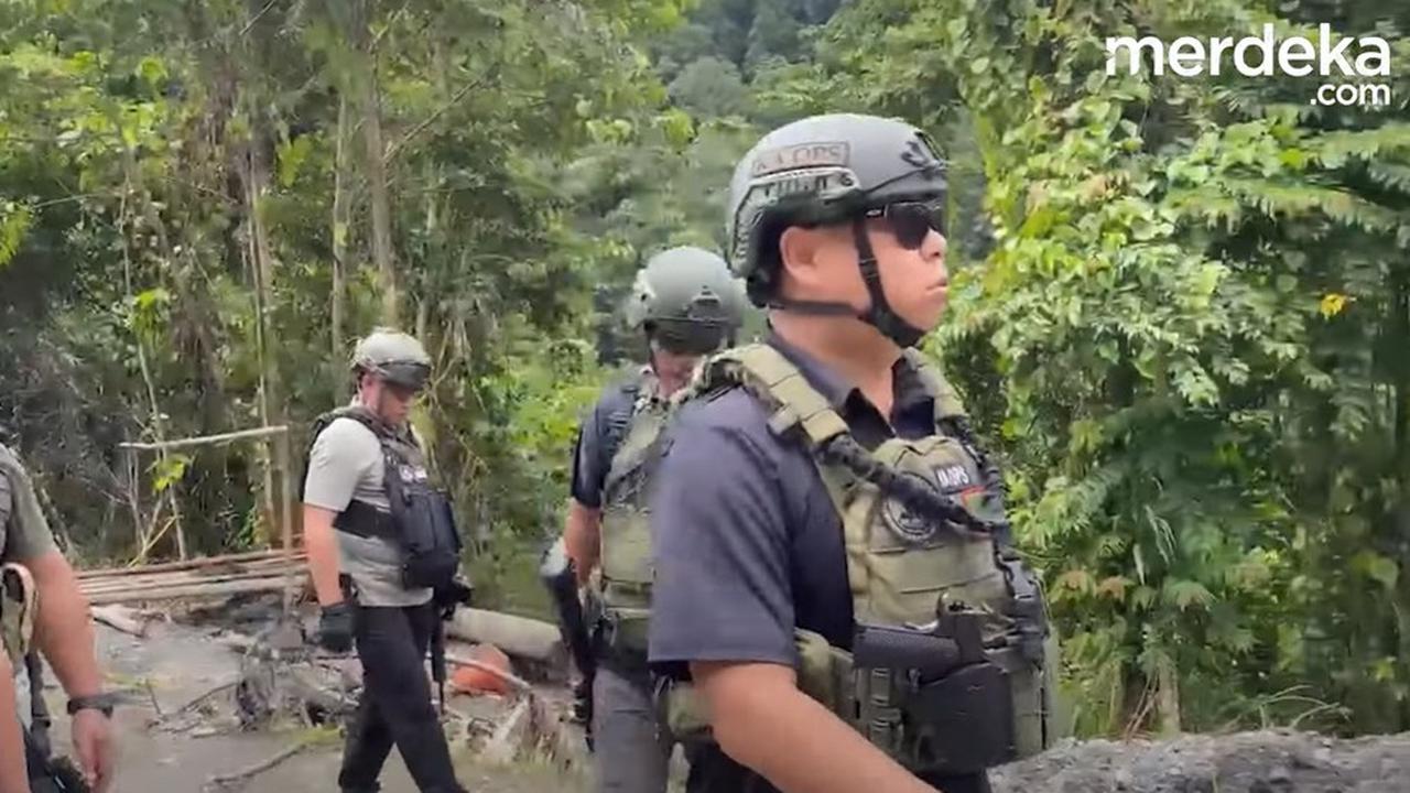 VIDEO: Jenderal Polisi Dikawal Pasukan Bersenjata Turun Buru Anggota KKB Papua Pembunuh Brimob