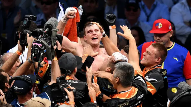 Jeff Horn, Manny Pacquiao, Floyd Mayweather Jr.