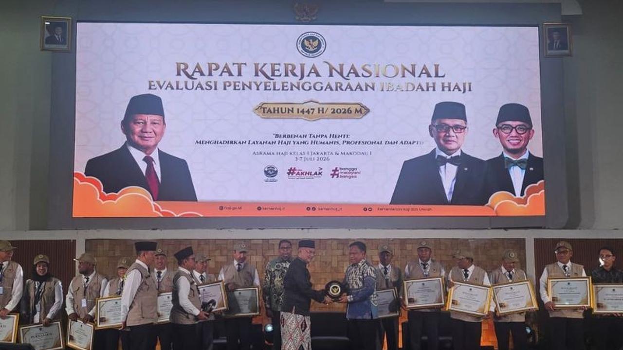 Polri Raih Penghargaan Kemenhaj, Wujud Kepercayaan dalam Penyelenggaraan Haji 1447 H/2026 M