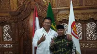 Calon Gubernur Jawa Barat TB Hasanuddin didukung GP Ansor (Liputan6.com/Huyogo Simbolon)