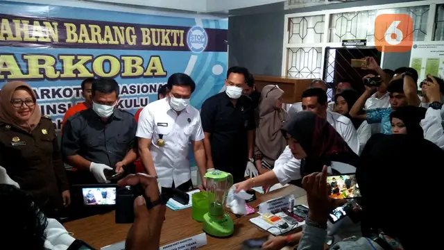 BNN Sebut Narkoba Sabu "KW-300" Beredar di Bengkulu