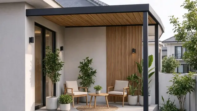 Model Gazebo Sederhana untuk Rumah Kecil (AI Generated)