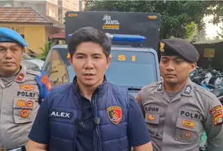 Kanit Reskrim Polsek Grogol Petamburan AKP Alexander Tengbunan jelaskan pengeroyokan di Grogol