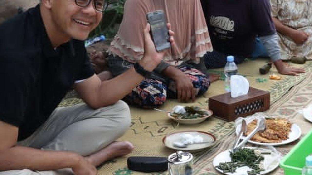 Sarapan Bareng Petani, Ganjar Dikeluhkan soal Sulitnya Cari Pupuk Bersubsidi hingga Irigasi