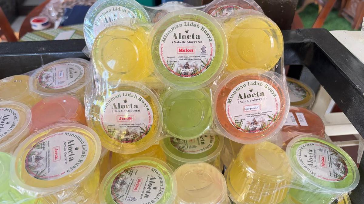 Produk Unggulan Aloeta dari KWT Sumber Boga Tamanan