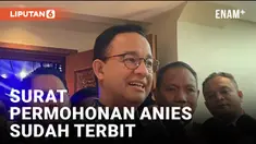 PN Jakarta Selatan Keluarkan Surat Permohonan Anies Baswedan