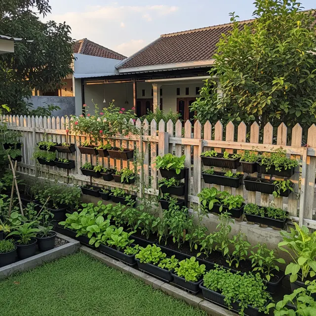 9 Ide Kebun Sayur Gantung di Rumah Kecil, Maksimalkan Lahan Sempit